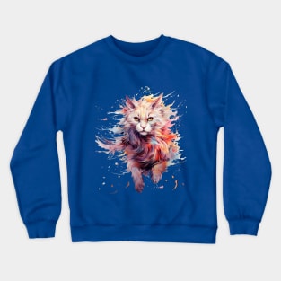 Fearless Cat Crewneck Sweatshirt